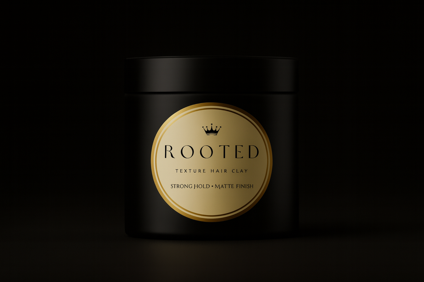 ROOTED Texture Hair Clay – Strong Hold • Matte Finish (3 oz)